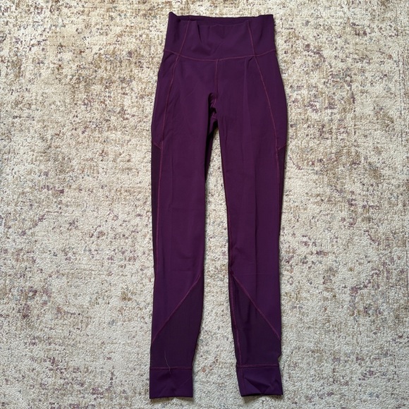 lululemon athletica Pants - Lululemon Mesh Panel High Rise Legging